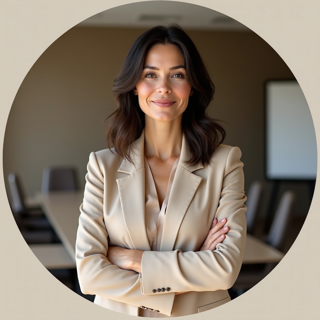 Facilitator de workshop pregătind o simulare de negociere salarială într-o sală de întâlniri